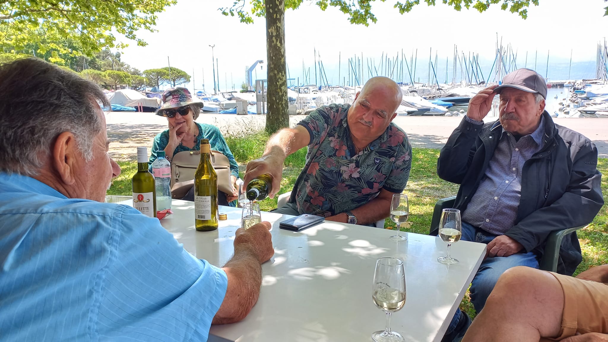 Grillades après le nettoyage annuel du local